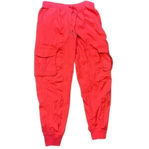 LULULEMON Dance Studio Relaxed Fit Mid Rise Cargo Jogger M Glaze Pink NWT $128